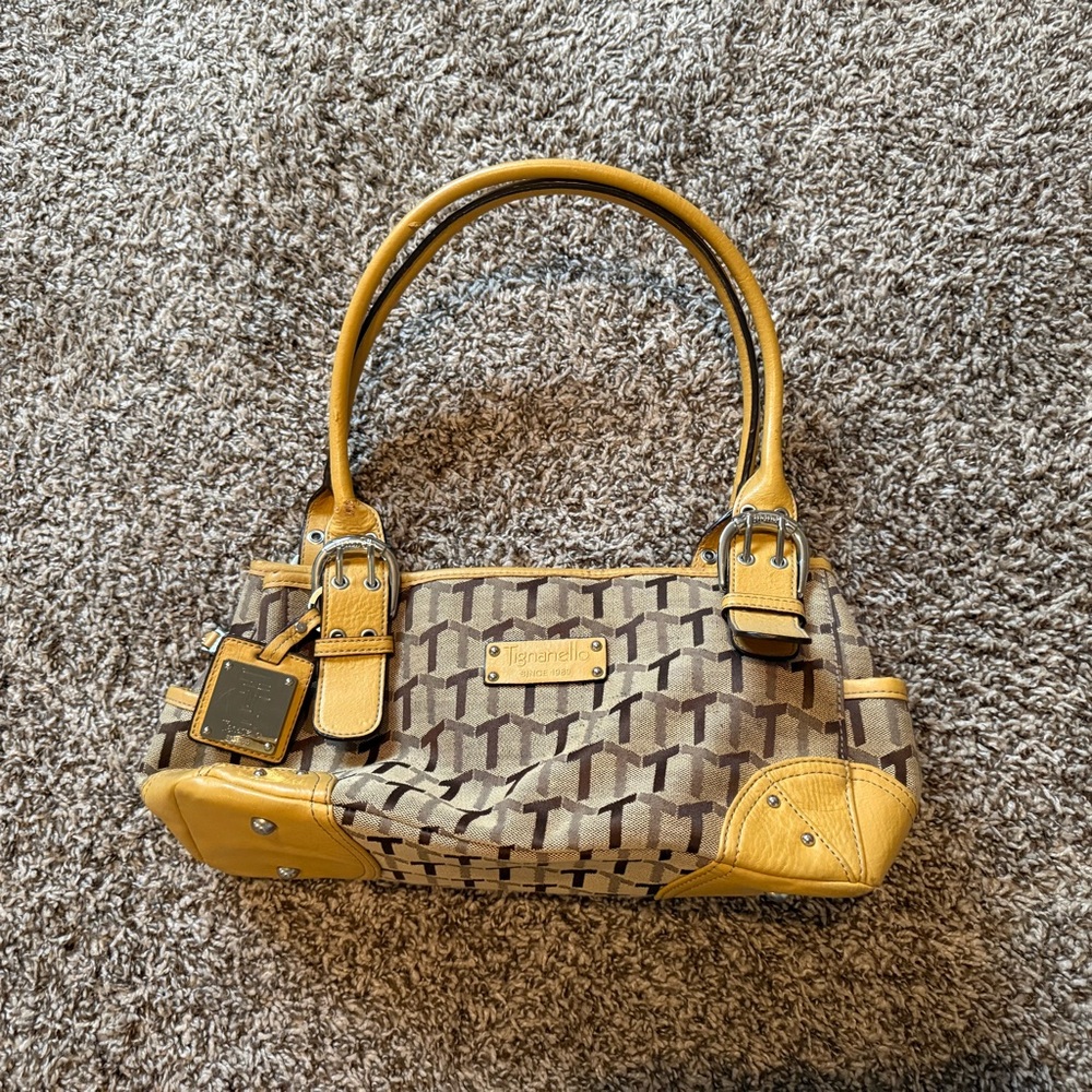 Tignanello Signature Satchel Shoulder Bag